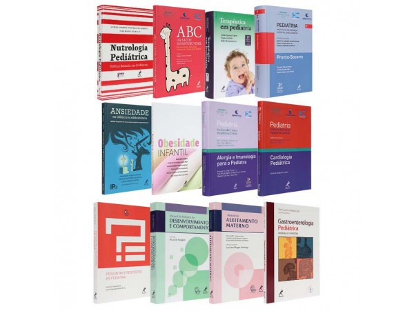 REF.14703 - Coleção de Livros Pediatria