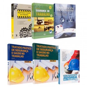 REF.14706 - Coleção de Livros Segurança do Trabalho