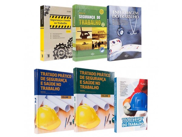 REF.14706 - Coleção de Livros Segurança do Trabalho