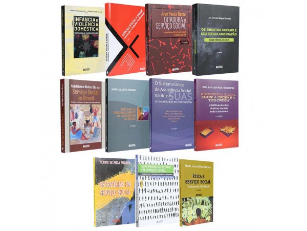 REF.14707 - Coleção de Livros Serviço Social