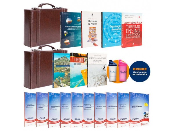 REF.14708 - Coleção de Livros Turismo e Hotelaria