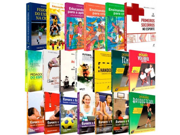 REF.14710 - Coleção de Livros Educação Física / Licenciatura