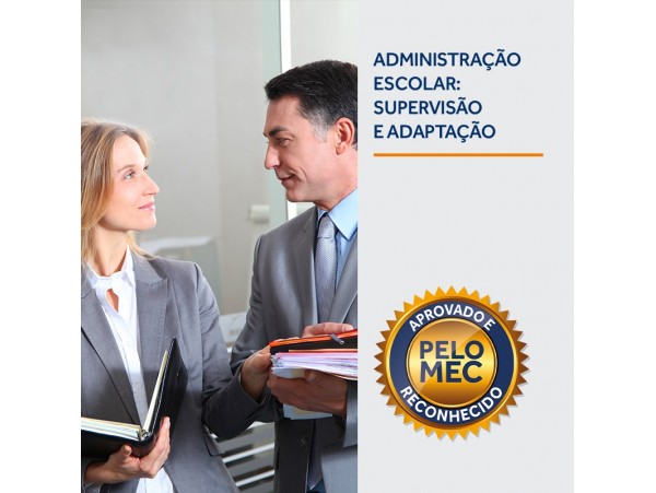 REF.5874 - Pós-Graduação em Administração Escolar, Supervisão e Orientação