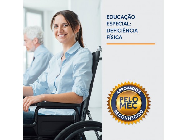 REF.5887 - Pós-Graduação em Educação Especial: Deficiência Física