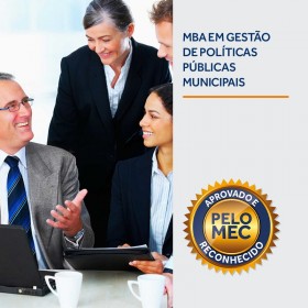 REF.5906 - MBA em Gestão e Políticas Públicas Municipais