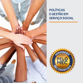 REF.5918 - Pós-Graduação em Políticas e Gestão de Serviço Social