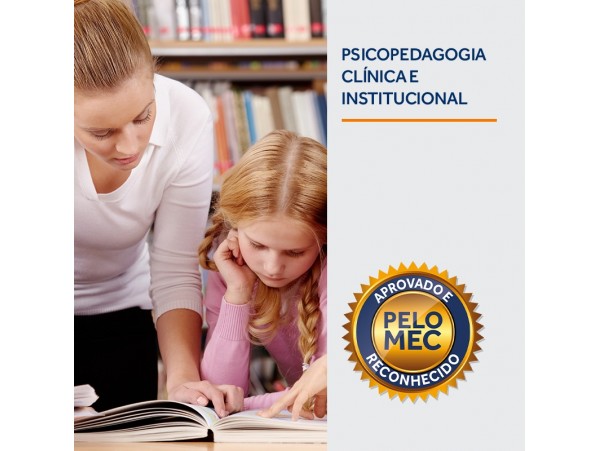 REF.5921 - Pós-Graduação em Psicopedagogia Clínica e Institucional