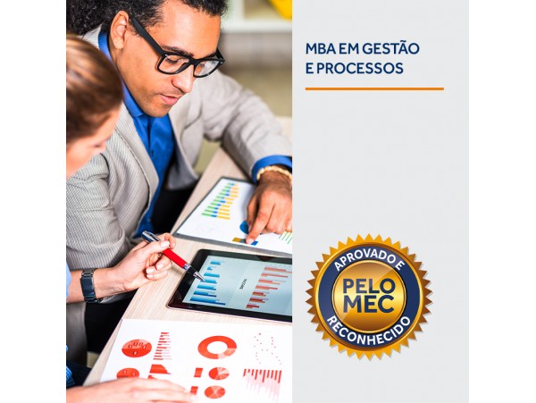 REF.7043 - Pós-Graduação em MBA em Gestão de Processos